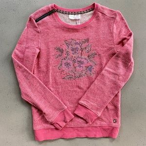 Matilda Jane Friends Forever Keaton Pink Sweatshirt Size 8